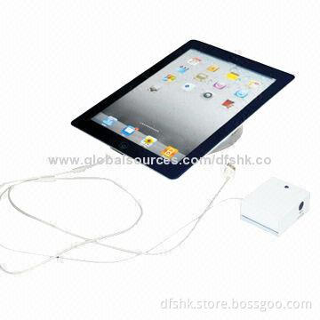 Tablet Display Stand with Alarm Function, Made of Aluminum Material